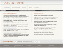 Tablet Screenshot of joannalipper.com